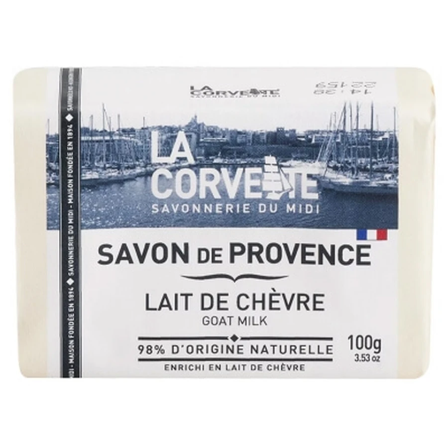 La Corvette Savon de Provence Goat's Milk Soap, 100 g