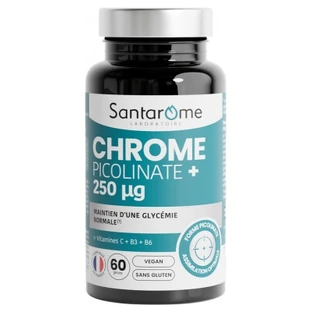 Santarome Chrome Picolinate+ 250 µg, 60 Capsules