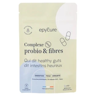 Epycure Complexe Probio & Fibres 60 Gélules