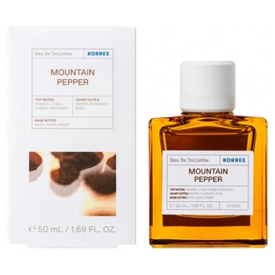 Korres Mountain Pepper Eau de Toilette 50 ml