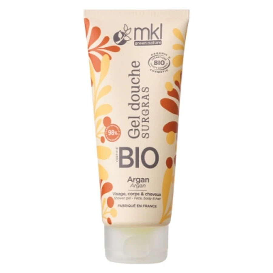 MKL Green Nature Gel Douche Surgras Argan Bio 200 ml