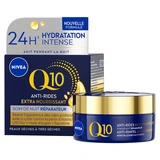 Crema de noche reparadora y extra nutritiva antiarrugas Nivea Q10, 50 ml