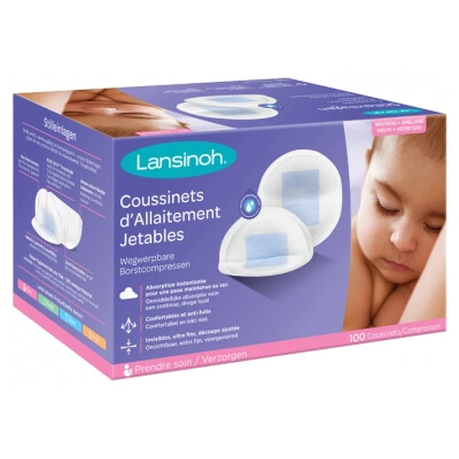 Lansinoh 100 Einweg-Stilleinlagen