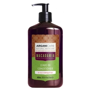 Arganicare Feuchtigkeitsspendende Haarcreme für trockenes und strapaziertes Haar mit Macadamia