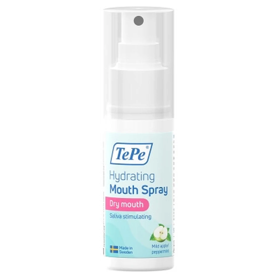 TePe Moisturizing Mouth Spray, Apple and Mild Mint, 50 ml