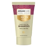Arganicare Shampoo mit Rizinusöl zur Förderung des Haarwachstums, 50 ml