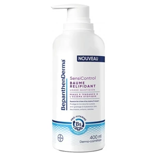 Bepanthen Derma SensiControl Lipidenherstellende Balsem voor de huid die gevoelig is voor atopisch eczeem, 400 ml