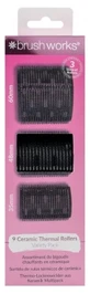 Brushworks Assortiment de Bigoudis Chauffant en Céramique