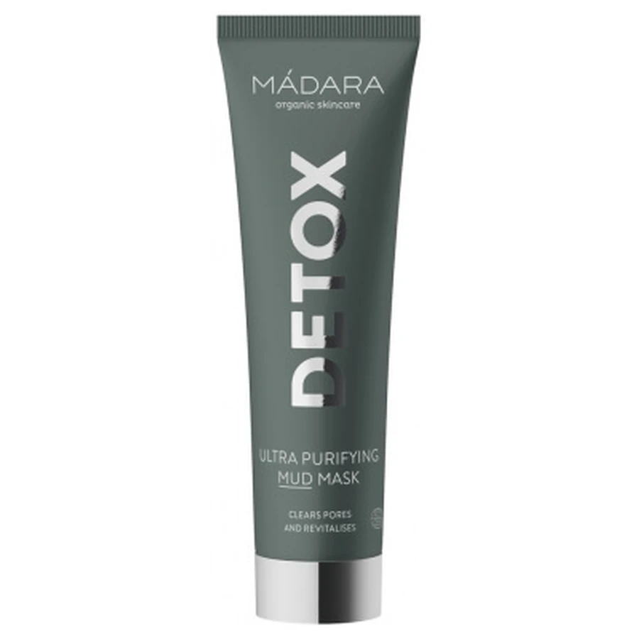 Mascarilla de barro detoxificante Mádara, 60 ml