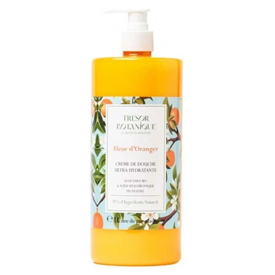 Trésor Botanique Ultra-feuchtigkeitsspendende Duschcreme mit Orangenblüten 1 l
