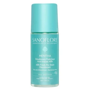 Sanoflore Déodorant Fraîcheur 48H Mentha Roll-On Bio 50 ml