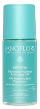 Sanoflore 48-uurs frisheid biologische Mentha roll-on deodorant, 50 ml