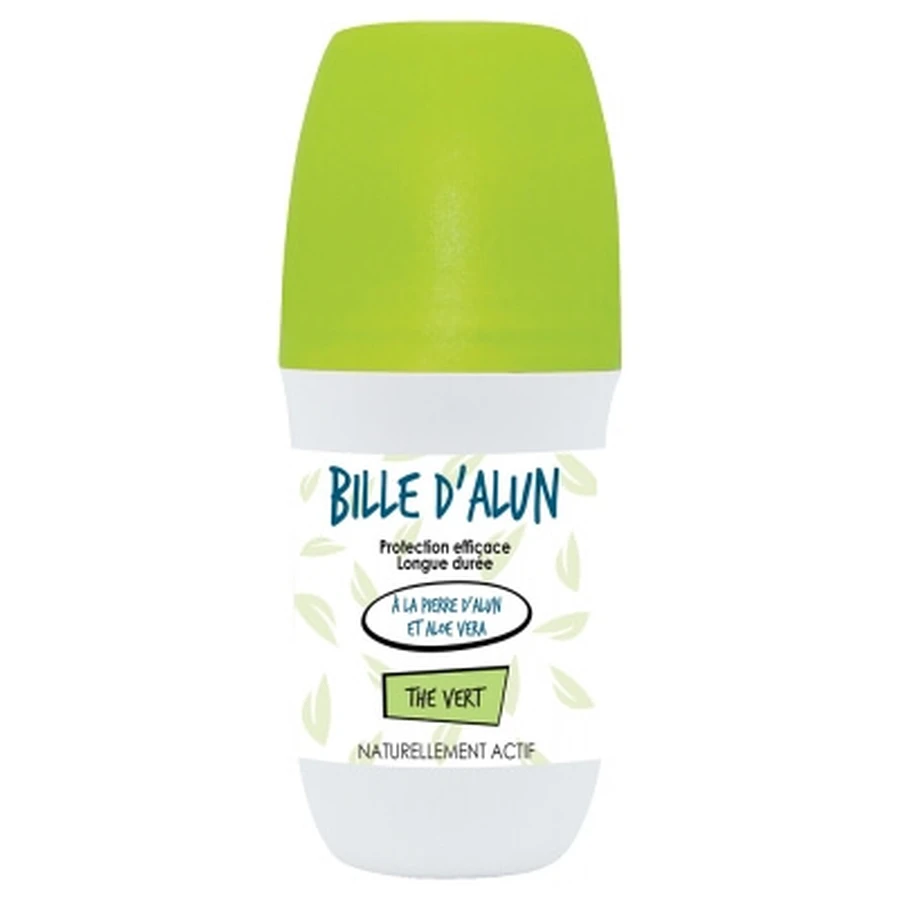 Deodorantgel met aluin en groene thee-geur, 75 ml
