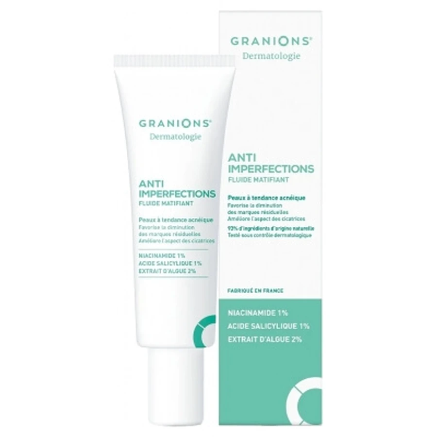 Granions Dermatologie Anti-Imperfecțiuni Fluid Matifiant 40 ml