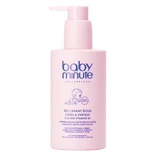 „Skin Minute“, „BODY' Minute“, sanftes Duschgel für Körper und Haare, „Baby Minute“