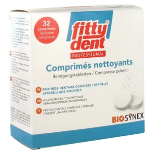 Fittydent Professional Cleaning Tablets, 32 Tablets