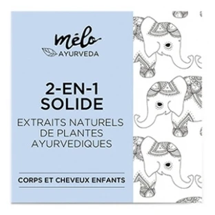 Melo Ayurveda 2-in-1 Solid Cleansing Bar for Children by Melo Ayurveda
