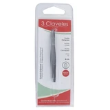 3 Claveles Pinzette mit schwarzer Krabben-Spitze, 8 cm
