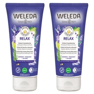 Weleda Relax Kalmerende Douchecrème, 2-pack (elk 200 ml)