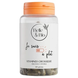 Vitaminas prenatales Belle & Bio, 120 cápsulas