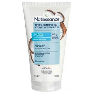 Natessance Après-Shampoing Extra-Doux Coco et Kératine Végétale 150 ml