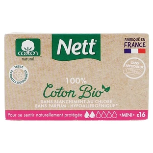 Nett 100% biologisch katoen, 16 minibinders