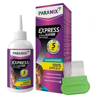 Champú antipiojos de acción rápida en 5 minutos Paranix Express, 300 ml