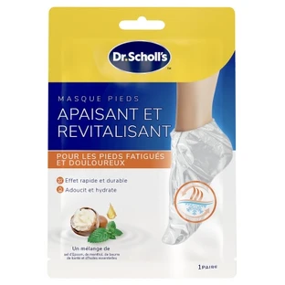 Scholl Verzachtend en verkwikkend voetmasker, 1 paar