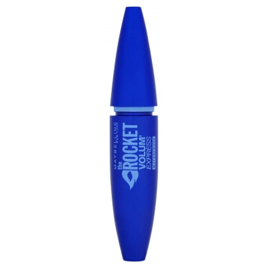 Máscara de pestañas resistente al agua Volum'Express The Rocket de Maybelline New York, 9,6 ml