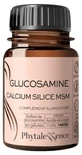 Phytalessence: glucosamina, calcio, sílice y MSM — 30 cápsulas