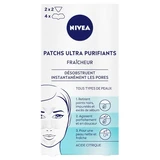 Parches refrescantes ultrapurificantes de Nivea para todo tipo de pieles, 8 parches