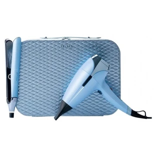 ghd Deluxe-Set: Chronos-Glätteisen & Helios-Haartrockner, ghd Iced Luxe