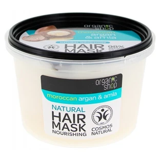 Organic Shop Natürliche, pflegende Argan- und Amla-Haarmaske, 250 ml