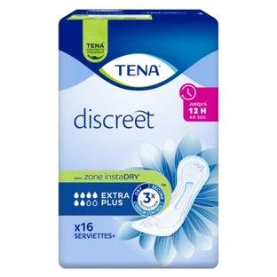 Tena Discreet Extra Plus 16 Serviettes Absorbantes