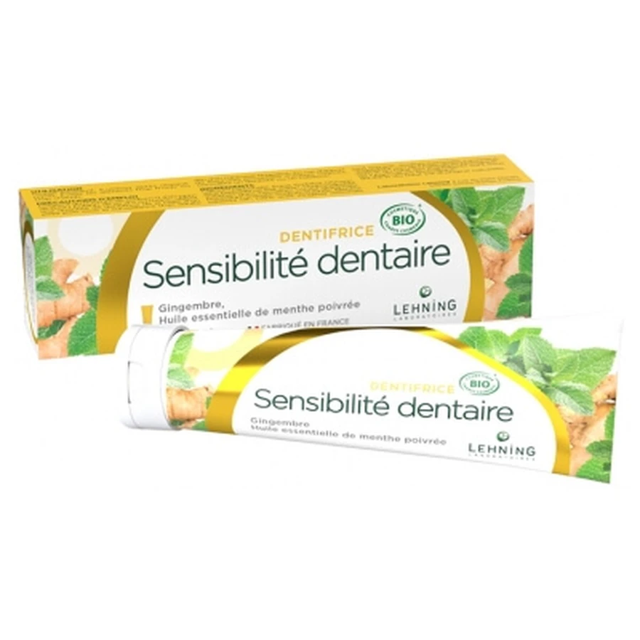 Lehning Laboratories Biologische tandpasta voor gevoelige tanden, 80 g