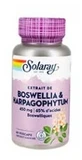 Solaray Boswellia &amp; Harpagophytum 60 Vegetarian Capsules