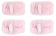 Brushworks 4 Bracelets de Lavage Microfibre