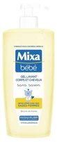 Gel de baño y champú sin jabón Mixa Baby, 750 ml