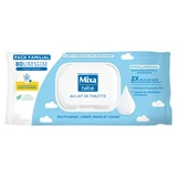 Mixa Baby-Reinigungsmilch-Tücher, 80 Tücher