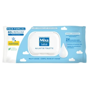 Mixa Baby Reinigingsdoekjes, 80 stuks
