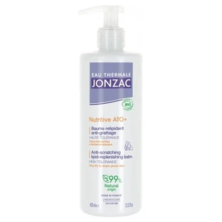 Agua termal Jonzac Nutritive ATO+: Bálsamo orgánico intensivo restaurador de lípidos, 400 ml