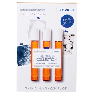 Korres The Greek Collection Eau de Toilette-cadeauset, 3 x 10 ml