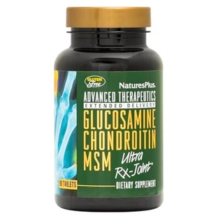 Natures Plus Glucosamine, chondroïtine en MSM, 90 tabletten