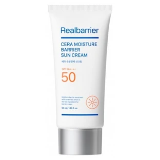 Real Barrier Cera, crema solar hidratante con barrera hidratante SPF 50, 50 ml