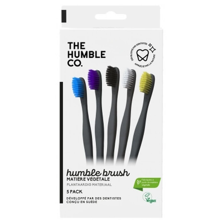 The Humble Co. 5 Soft Plant-Based Toothbrushes