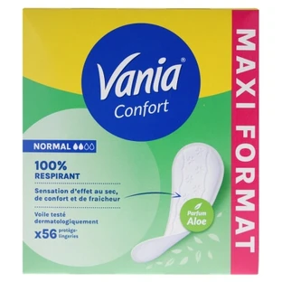 Vania Confort Aloe Normal 56 beha-inlegdoekjes