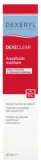 Dexeryl Dexeclear Mattifying Aquafluid SPF 50+ 40 ml