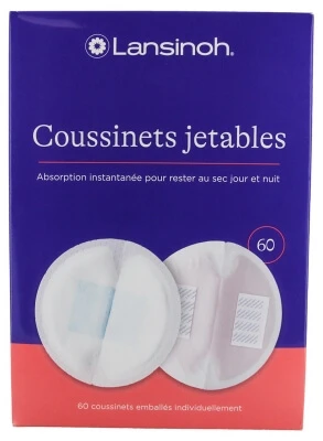 Lansinoh 60 Disposable Breast Pads