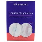 Lansinoh 60 discos absorbentes desechables para el pecho