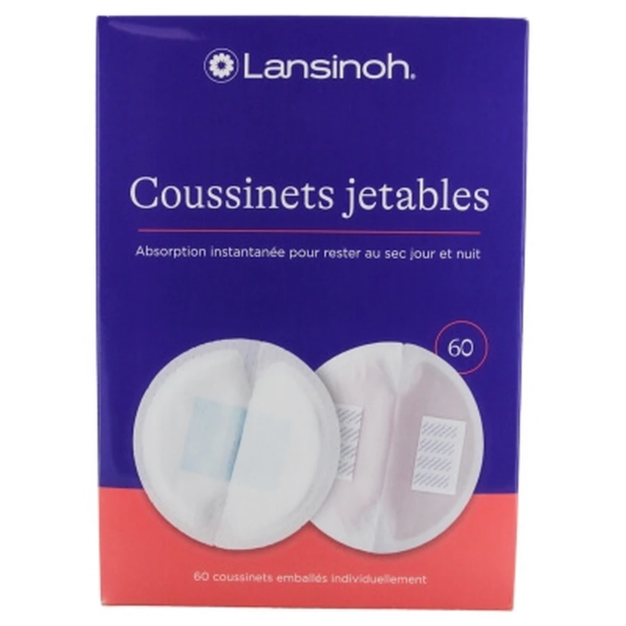Lansinoh 60 Disposable Breast Pads